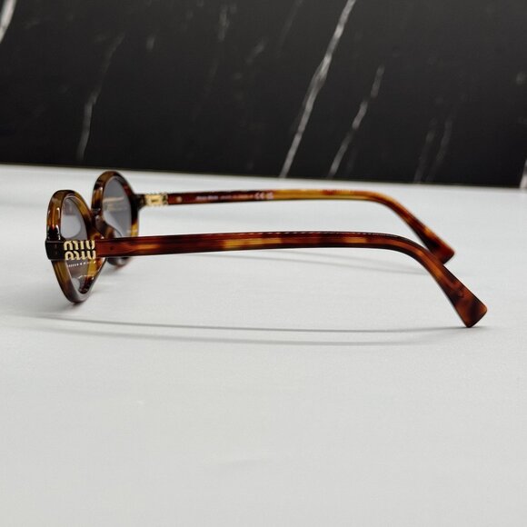 NEW MIU MIU MU04ZS 21C40O SUNGLASSES HAVANA/GRAY WOMEN MU 04ZS, SMU 04Z main image 6